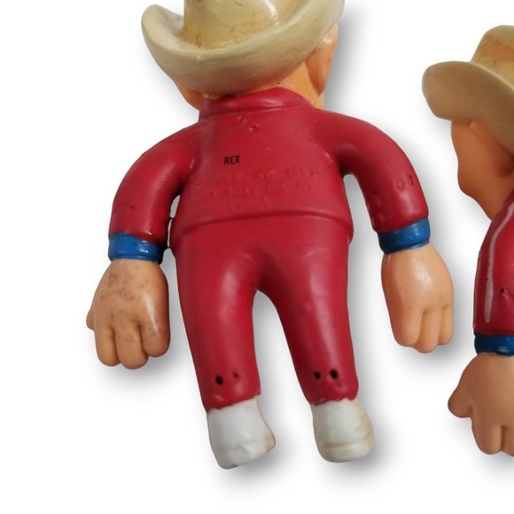 Vintage PVC Figure Shining Time Station TEX Bend-Ems Just Toys Bendable Bendy - Picture 6 of 9